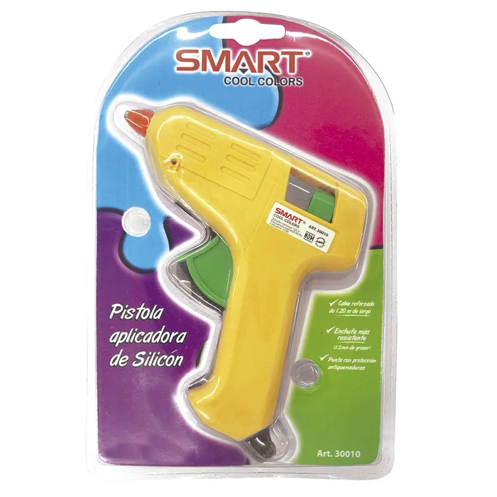 [VKS-06260007] Pistola para Silicón Chica Cool Colors Blíster Smarty