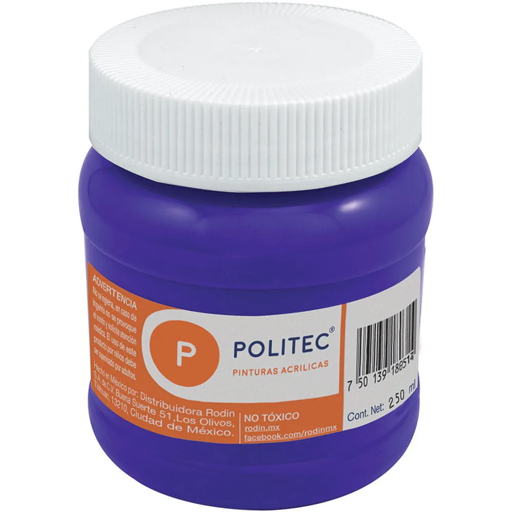 [VKS-00580099] Pintura Acrílica Politec Azul Cobalto 250 ml