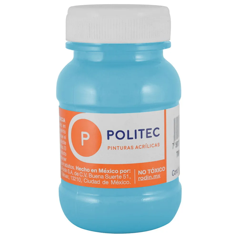 [VKS-00580053] Pintura Acrílica Politec Azul Pastel 100 ml
