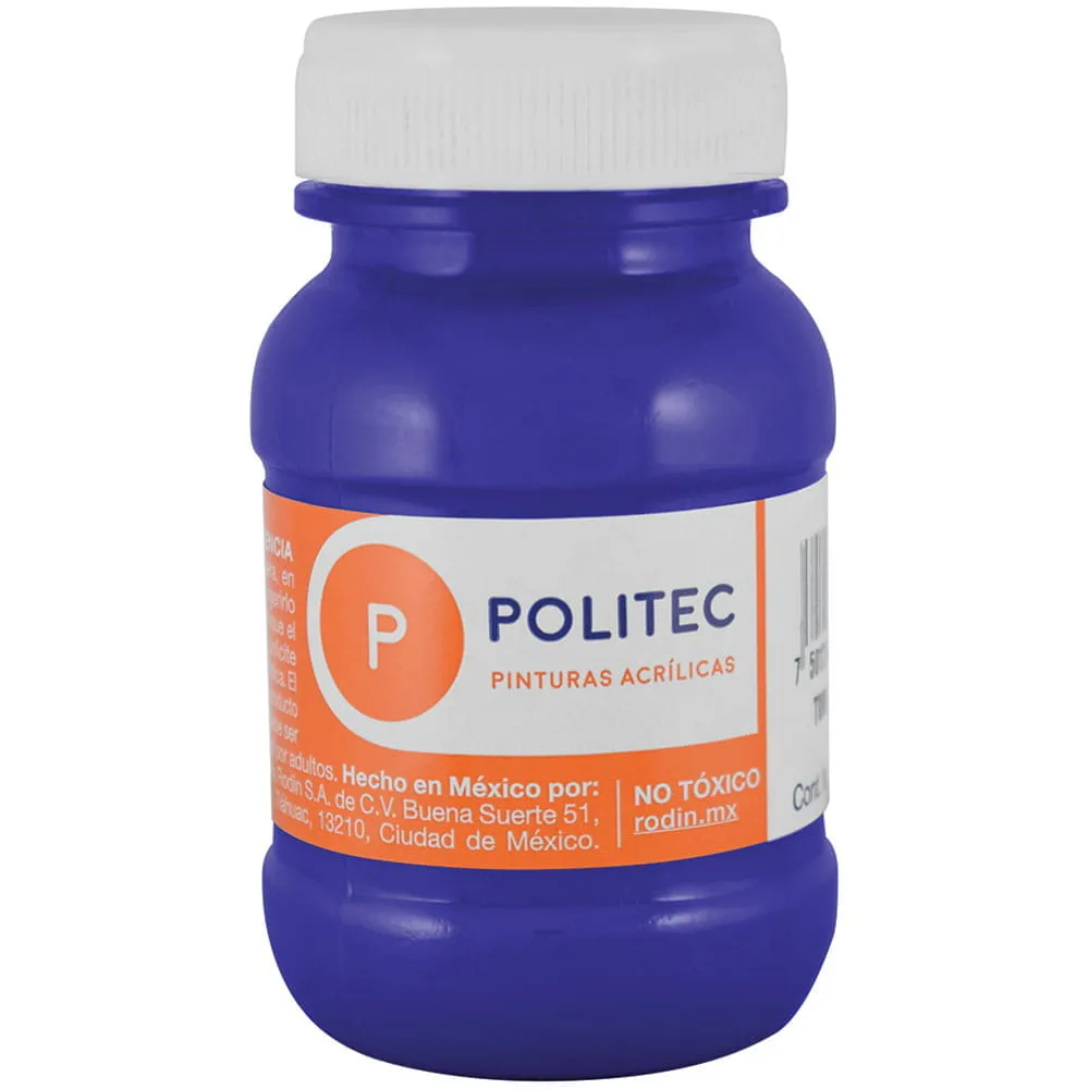 [VKS-00580047] Pintura Acrílica Politec Azul Cobalto 100 ml